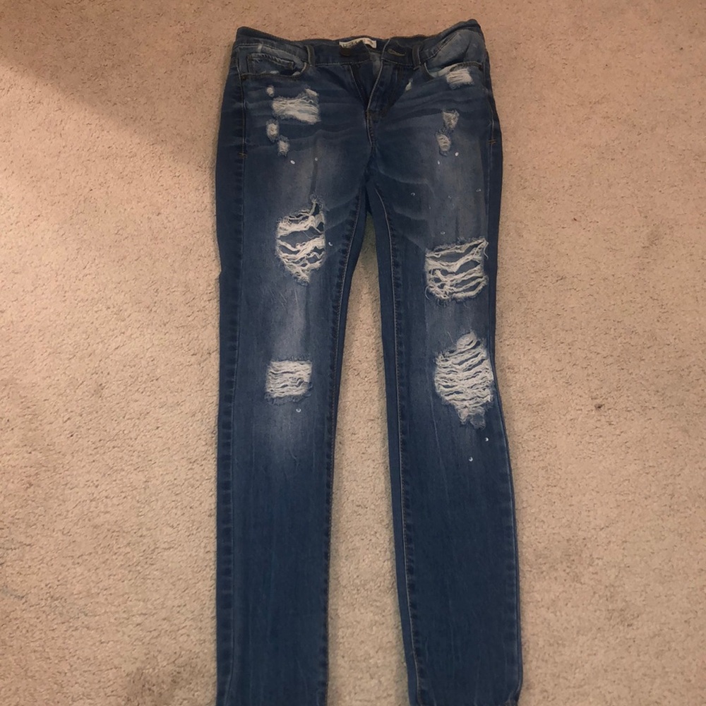 ripped jeans